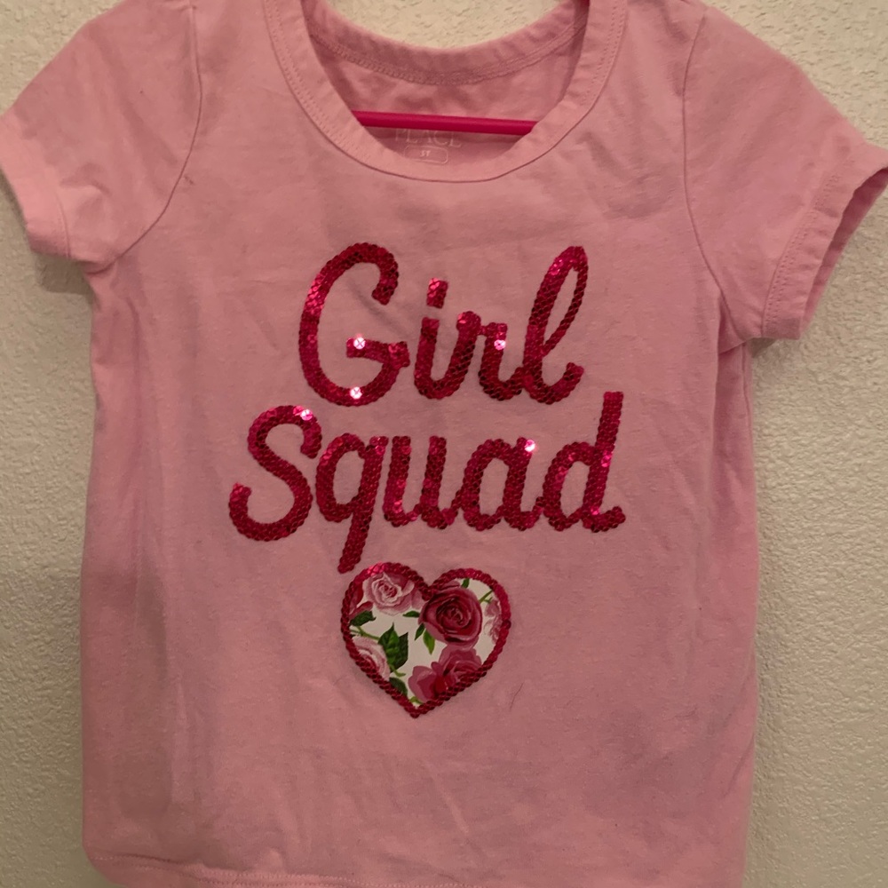 Sequins girl squad Tshirt!
